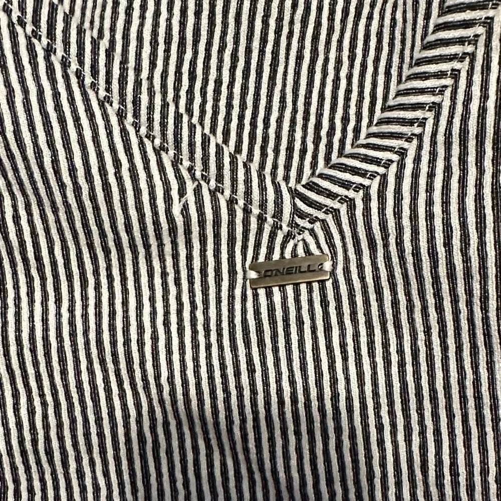 O'Neill Gray Deviea Striped Midi Dress - Picture 5 of 8